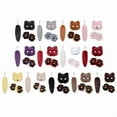 thumbnail image 2 of Multipurpose Sturdy Plush Foxes Mask and Gloves Tail Keychain Set Portable for Halloween Party Cosplay Accessories, 2 of 11
