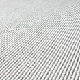 thumbnail image 3 of Luxe Weavers Machine Woven Two-Tone Gray White 2x7 Runner Rug, Indoor Stain-Resistant Fringed Carpet, 3 of 9