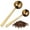 Gold-[1+2Tbsp], variant on Measuring Spoon Stainless Steel 15/30ml Long Handle 304 Coffee Seasoning Milk Powder Graduated Spoon Kitchen Tool Liquid Measuring Spoon
