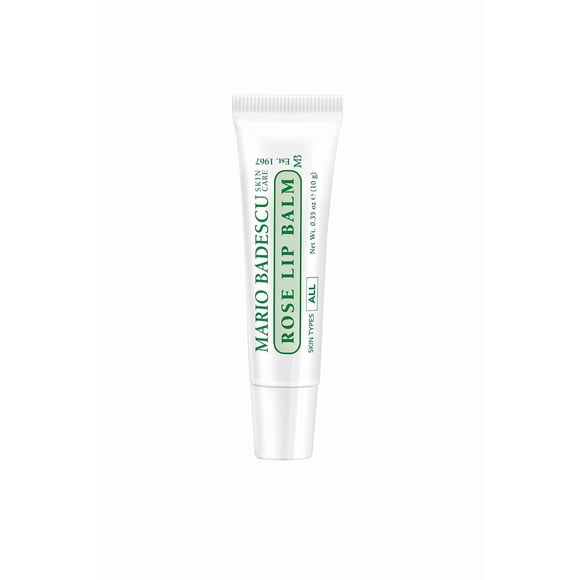 Mario Badescu Rose Lip Balm , 0.35 Ounce (Pack of 1)