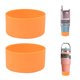 thumbnail image 4 of Tapas De Botellas 2 piezas de silicona para taza de agua cubierta protectora anti-escaldado para taza de coche de 40 oz (naranja) Libre de BPA, 4 of 8