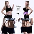 thumbnail image 3 of Corsé Faja Deportiva Cinturón de gimnasio suave elástico deportivo faja corsé fajas para hombres mujeres (púrpura M), 3 of 5