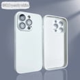 thumbnail image 3 of Original AG Silicone Matter Glass Phone Case For iPhone 15 14 13 12 Pro Max 11 Pro + Plus Lens protect Back Cover With Gift Box, 3 of 5