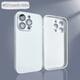 thumbnail image 3 of Original AG Silicone Matter Glass Phone Case For iPhone 15 14 13 12 Pro Max 11 Pro + Plus Lens protect Back Cover With Gift Box, 3 of 5
