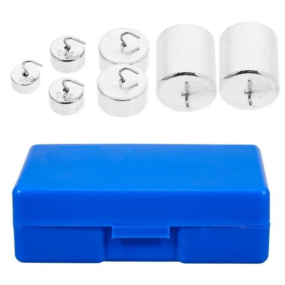 BESTONZON 1Set Metal Slotted Mass Weight Set for Balance Use High Precision Experiment