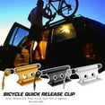 thumbnail image 2 of Aluminum Alloy Bike Fork Mount Fork Lock Quick Release Car Roof Rack Carrier', 2 of 8