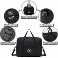 thumbnail image 4 of Cabin Luggage 44x35x15 (under 45x36x20) Foldable Lightweight Travel Bag Suitcase Cabin Bag Under Seat Luggage Storage Portable Large Airplane Cabin Ba, 4 of 5