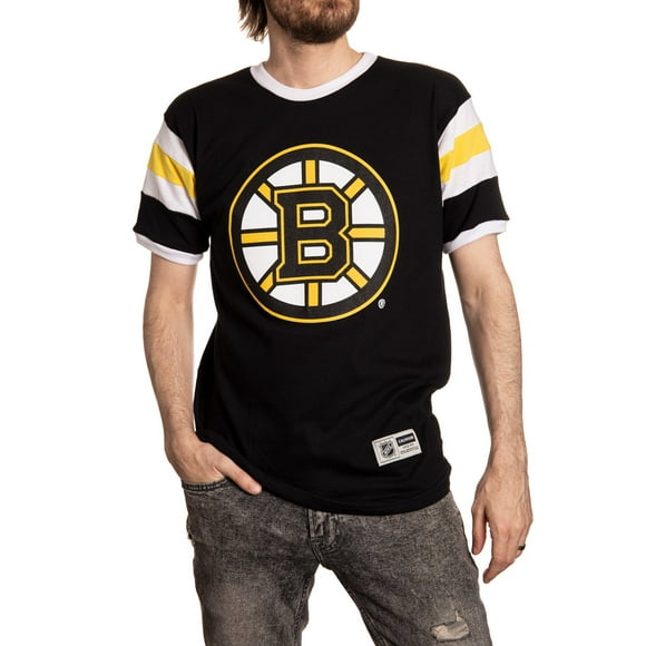 T-Shirt à Manches Longues Boston Bruins Retro Varsity