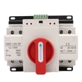 thumbnail image 1 of Interruptor de transferencia automático de doble potencia con mango rojo, 125 A, interruptor de cambio de generador para industria, 400 V, 1 of 14