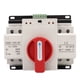 thumbnail image 1 of Interruptor de transferencia automática de doble potencia, mango rojo, interruptor de cambio de generador de 125A para la industria, 400V, 1 of 8