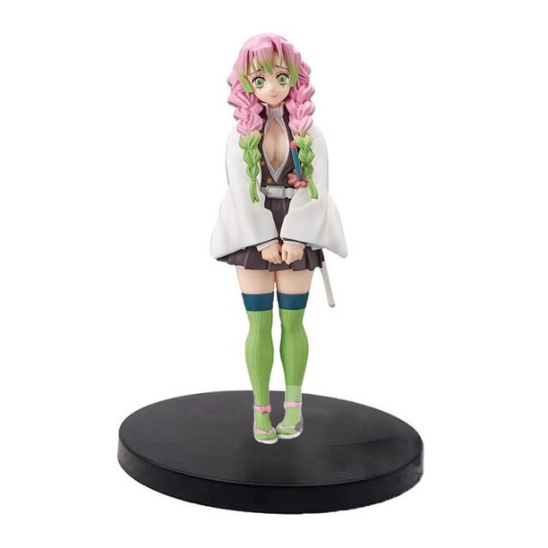Figurilla de Dessin Anime Demon Slayer, Jouet Miniatura en PVC, Kamado, Tanjirou, Nezuko, Personnages d'Action, Zenitsu Inosuke, Kimetsu, Pas de YaibaMitsuri sin caja zhangmengya unisex