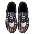 thumbnail image 2 of Golf Ball American flag Shoes Sneakers Black Size 13, 2 of 7