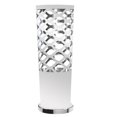 thumbnail image 1 of Dainolite CUT-T-691 1 Lumière Lampe de Table Découpée, Blanc & Argent, 1 of 1