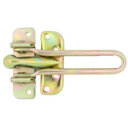 Wideskall Swing Arm Bar Decurity Door Guard Brass Copper Finish