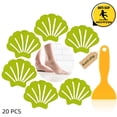 thumbnail image 1 of Bath Anti-slip Sticker, Anti-slip Tub Sticker, 12/20 Shell Type Safety Pedal Sticky Sticker for Bathroom Bathtub Shower Floor Stairs, 1 of 7