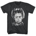 thumbnail image 1 of James Dean Thanks Jim Black Heather Adult T-Shirt, 1 of 2