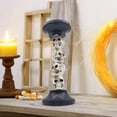 thumbnail image 7 of Halloween Stacked Skull Pillar Candle Holder, Gothic Resin Skeleton Candlestick, Halloween Spooky Tabletop Centerpiece Decor for Pillar Candle, Haunted House & Bar Home Ornament, 7 of 7