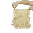thumbnail image 2 of Invisible Wire No Clips in Hair Extensions Miracle Secret Hairpieces Silky Synthetic hair, 2 of 6
