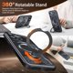 thumbnail image 2 of Diseñado para Funda Magnética para iPhone 13 Pro, Compatible con Magsafe, Resistente a Caídas de 10 pies, Resistente, con Soporte de Anillo Giratorio 360, Resistente, a Prueba de Golpes, 2 of 7
