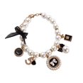 thumbnail image 2 of 2 pcs Dog Pearls Necklace  Jewelry for Small Dogs Puppy  Bling Rhinestones Cat Wedding Collar, 2 of 11