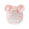 thumbnail image 5 of 3PCS Breathable Baby Bonnet Cotton Soft and Comfortable Hospital Hat Lovely Bowknot Bonnet Caps for Infants 0-3 Months, 5 of 8