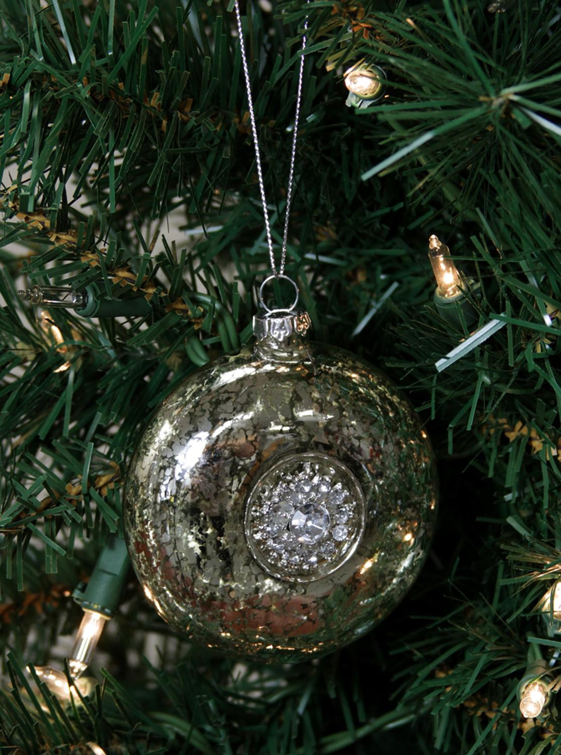 18 x 80mm Glitter Designs 18 x Silver Snowflake Luxury Shatterproof Christmas Tree Baubles 18 x 80mm Glitter Designs 18 x Silver Snowflake Luxury Shatterproof Christmas Tree Baubles
