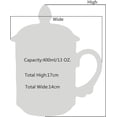 thumbnail image 2 of LIONKISS Convenient Travel Home Office Chinese Gongfu Loose Leaf Tea/Coffee Brewing System- Bone China Porcelain Tea Cup/Coffee Cup/Tea Mug/Coffee Mug Personal Teacup with Tea Cup Lid(Reseda), 2 of 4