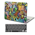 thumbnail image 4 of KSK KAISHEK for MacBook Pro 16" Case 2023 2022 2021 Rel. Model M2 A2780 & A2485 M1, Plastic Hard Shell Cover + Black Keyboard Cover, Painting A 0747, 4 of 5