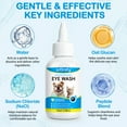 thumbnail image 3 of Worafy Gentle Dog and Cat Eye Wash - Relieve Eye Discomfort  Natural Formula Eye Drops for Dogs and Cats 3.38 fl oz/100ml, 3 of 7