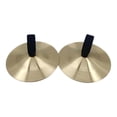 thumbnail image 1 of Xuanheng Cymbales pour Doigts Cymbales de Jugement pour Performances en Direct Concerts d'Activité Or, 1 of 8