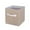 Khaki, variant on Zmeidao Storage Cubes,Foldable Fabric Bins Multi-Color Organizers Decorative Organizing Baskets For Shelves For Closet, Utility Room, Storage Room