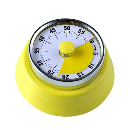 

Dreafly Mechanical Timer Durable Magnetic Convenient Time Management Tool For Baking Cooking Barbecue New