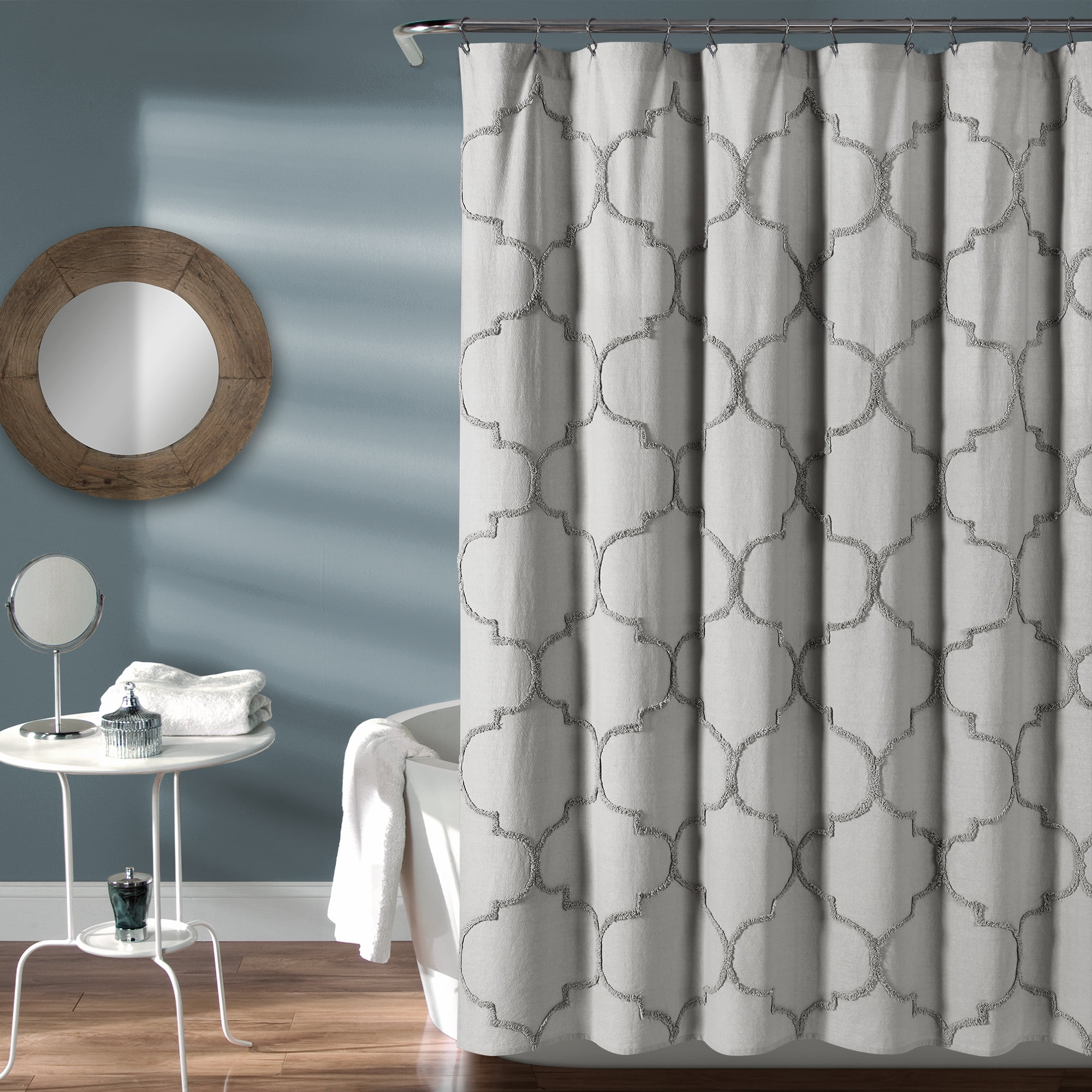 trellis shower curtain