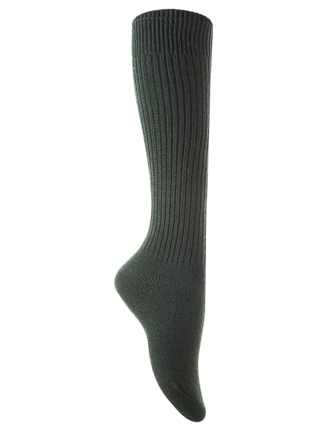 NEW WELLY WARMAS Green/Black Childs Cosy Wellington Liner Socks Ages 3-4