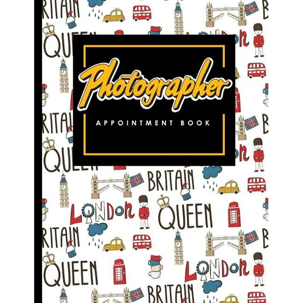 Photographer Appointment Book 2 Columns Appointment Calendar, Appointment Schedule Book, Daily