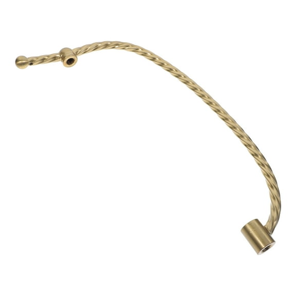 SOPOTUTU Elegant Golden Lamp Pipe Curved Stem Easy Installation for Home