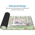 thumbnail image 4 of Kawaii Bears Mouse Pad - Blue and Pink Bears and Grey Rabbits Gaming Keyboard Pad, Large Anime Extended Non-Slip Rubber Base Desk Mat for Boys Girls Children (31.5"x11.8"), 4 of 6