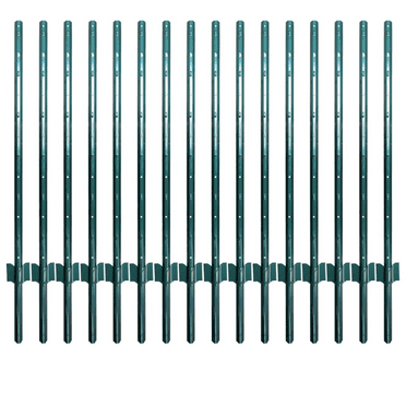 No Dig Garden U Post for Wire Fencing Steel Yard Post, Outdoor Wire
