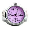 thumbnail image 2 of Trayknick Finger Ring Watch Multifunctional Decorative Alloy Time Display Jewelry Accessories for Women Purple, 2 of 13