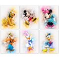 thumbnail image 1 of Set de estampados decorativos de pared con acuarela de Mickey Mouse para habitación infantil, 6 unidades, 1 of 7