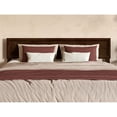 thumbnail image 2 of AFI Sophia King Size Solid Hardwood Headboard in Walnut Brown, 2 of 8