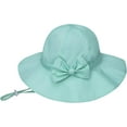 thumbnail image 6 of CAILDANL Baby Sun Hat UPF 50+ Bucket Hat with Cute Bow for Girls 0-5 Years 1 Pack 2 Pack, 6 of 8