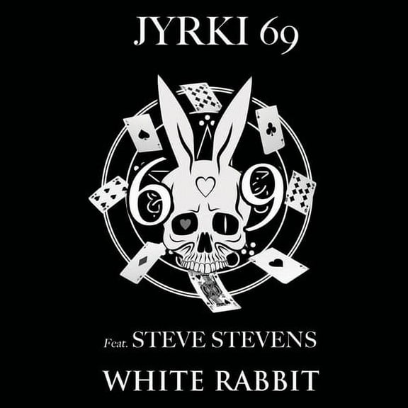 Jyrki 69 - White Rabbit - Black/white Splatter - Music & Performance - Vinyl [7-Inch]