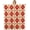 Bisque Red-1, variant on Elegant Mandala Floral Flannel Blanket 50"x60" Watercolor Pink Flower Printed Lightweight Throw Blankets Birthday for Girls Women Office Bedroom Sofa Travel Boho Home Decorate