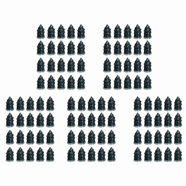 100 Piezas Reparación de Neumáticos Clavos Goma Auto Motocicleta Reparación Neumáticos Vacío Herramienta de Reparación Rápida Clavos Reparación de Neumáticos Autoservicio Clavos S