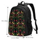 thumbnail image 5 of Balery Mexican Flower 2 Mochila con carga USB para hombre y mujer - Mochila impermeable y antirrobo para laptop con puerto USB para viajes, trabajo, 5 of 7