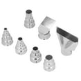 thumbnail image 1 of Heat  Nozzle Set, 7Pcs Multifunctional Hot Air  Nozzle  For Pipe Welding, 1 of 8