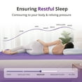 thumbnail image 5 of EGOHOME 3 inch Memory Foam Mattress Topper, Cooling Foam Pad with Lavender Gel, Twin XL, 5 of 9