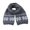 Grey, variant on AWZXDE Winter Warm Knitted Festive Snowflake Pattern Lined Thermal Ear Hat Soft Yarn Style Scarf Navy