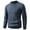 Gray, variant on Men's Geometric Jacquard Mock Neck Pullover Sweater Long Sleeve Knit Top